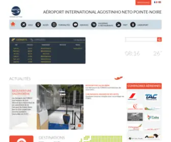 Pointenoire-Aeroport.com(Accueil) Screenshot