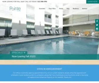 Pointeonrio.com(Student Apartments for Rent in Texas) Screenshot