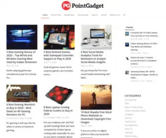 Pointgadget.com(Point Gadget) Screenshot