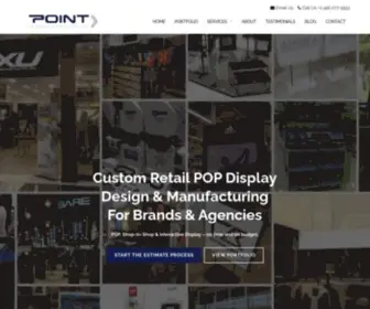 Pointism.com(Retail Merchandising Company) Screenshot