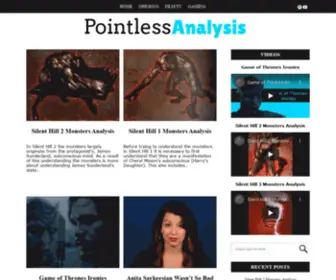 Pointlessanalysis.com(Pointless Analysis) Screenshot