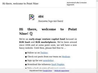Pointnine.com(Point Nine) Screenshot