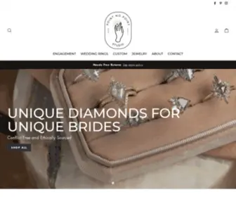 Pointnopointstudio.com(Rough Diamonds Rose Cut Diamonds Recycled by PointNoPointStudio) Screenshot