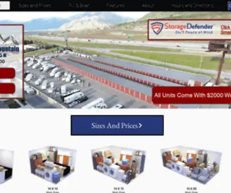 Pointofthemountainstorage.com(Indoor Boat/RV/Vehicle Parking in Bluffdale) Screenshot