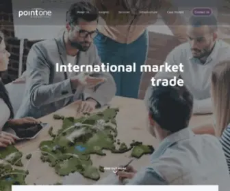 Pointoneintl.com(International Market Trade Management) Screenshot