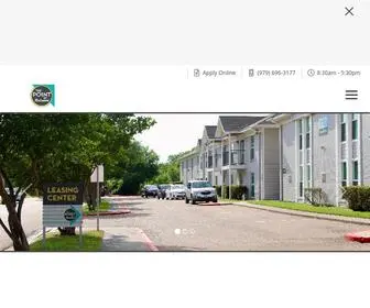 Pointonredmond.com(Apartments in College Station) Screenshot