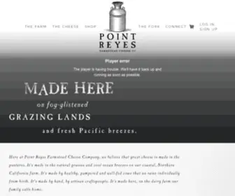 Pointreyescheese.com(Point Reyes Farmstead Cheese Co) Screenshot