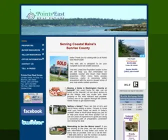 Pointseastre.net(Points East Real Estate) Screenshot