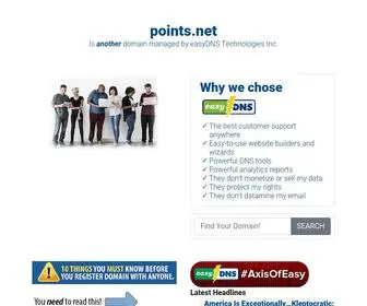 Points.net(Parked Page for) Screenshot
