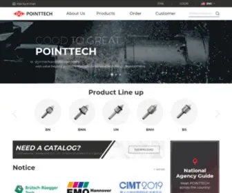 Pointtec.com(POINTTECH) Screenshot