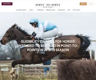 Pointtopoint.co.uk(Weatherbys Point) Screenshot