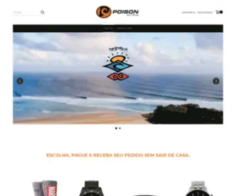 Poison.com.br(Poison Surf Shop) Screenshot