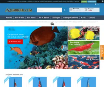 Poisson-OR.be(Vente en ligne aquariophilie) Screenshot