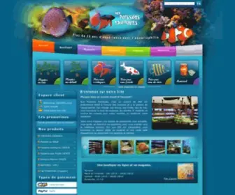 Poissons-Exo.com(Aux) Screenshot