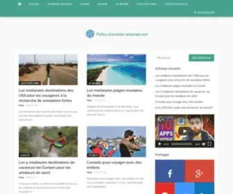 Poitou-Charentes-Vacances.com(Les monde) Screenshot