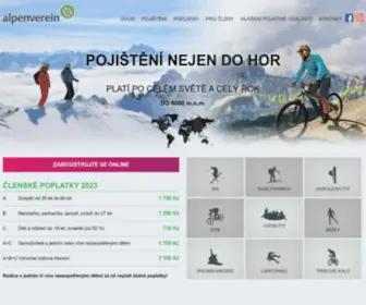 Pojisteni-Alpenverein.cz(Pojisteni Alpenverein) Screenshot