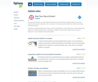 Pojistovny.com(Pojistovny) Screenshot