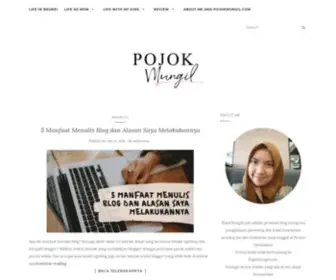 Pojokmungil.com(Lifestyle and Parenting Blog) Screenshot