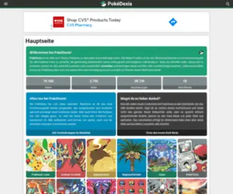 Pokedexia.net(PokéDexia) Screenshot