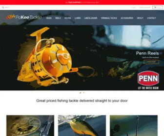 Pokeetackle.com(Po Kee Tackle) Screenshot