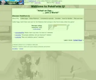 Pokefarm.com(PokéFarm) Screenshot