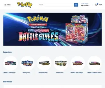 Pokeflip.com(Buy Pokemon Cards) Screenshot