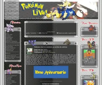 Pokemon-Live.com(Pokemon Live) Screenshot