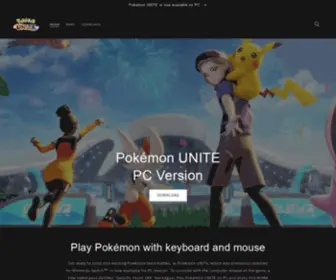 Pokemon-PC.com(Pokémon UNITE PC Version) Screenshot