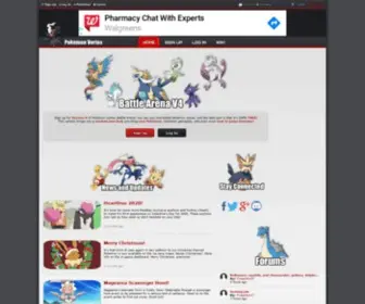 Pokemon-Vortex.com(Pokémon Vortex v5) Screenshot