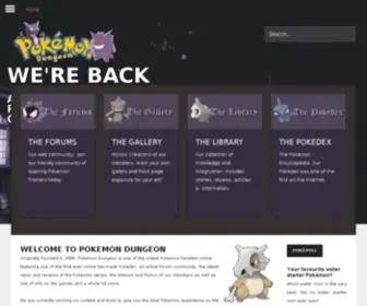 Pokemondungeon.com(Pokemon Dungeon) Screenshot