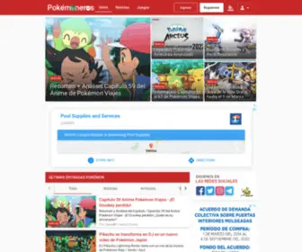 Pokemoneros.com(Pokemoneros) Screenshot