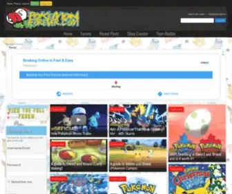 Pokemonforever.com(Pokemon Forever) Screenshot