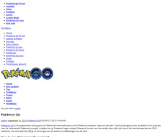 Pokemongofans.nl(Pokémon Go) Screenshot