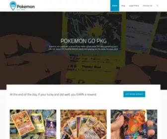 Pokemongopkg.com(Pokemon Go Pkg) Screenshot
