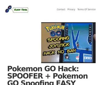 Pokemongospoofing.com(Pokemon GO Hack) Screenshot