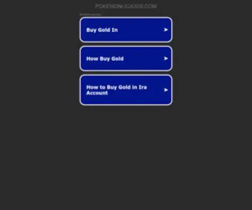 Pokemonliga3DS.com(Dit domein kan te koop zijn) Screenshot