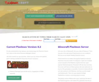 Pokemonserver.com(Pokemon in Minecraft) Screenshot