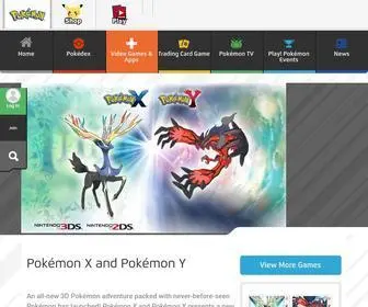 Pokemonxy.com(Pokemon XY) Screenshot
