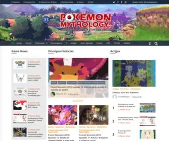 Pokemythology.net(Pokémon Mythology) Screenshot