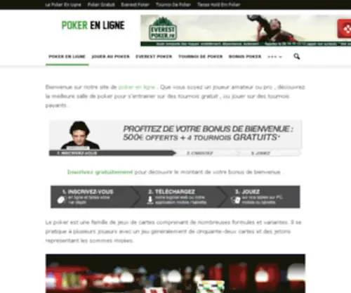 Poker-EN-Ligne.fr Screenshot