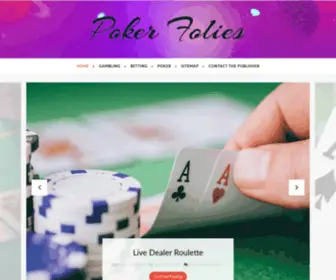 Poker-Folies.com Screenshot