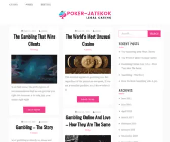 Poker-Jatekok.com Screenshot