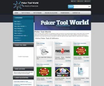 Poker-Tool-World.com Screenshot