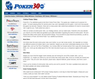 Poker30.net(Okeslot) Screenshot