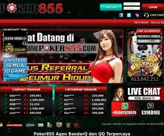 Poker855.com Screenshot