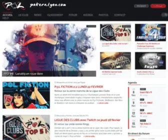 Pokeralyon.com Screenshot