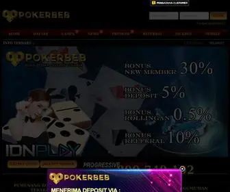 Pokerbeb.store Screenshot