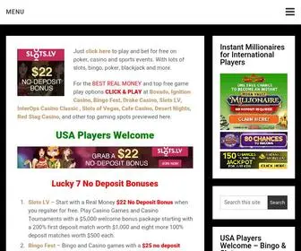 Pokercasinosports.com Screenshot