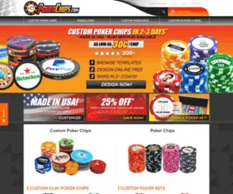 Pokerchips.com Screenshot