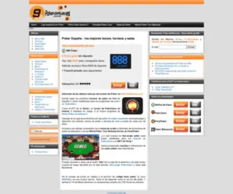 Pokerdenueves.com(Full tilt) Screenshot